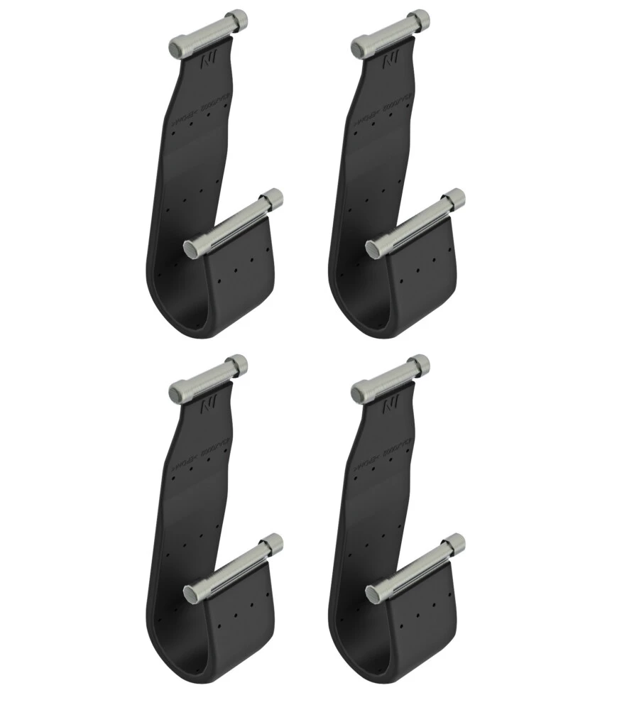 KIT 4 CINGHIE PER BARRE PORTATUTTO SNAP - F-1 - 17,5 CM  N21401