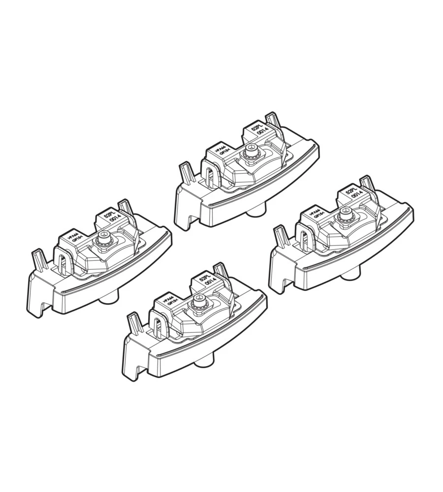 KIT ATTACCHI PER BARRE AUTO PORTATUTTO HYUNDAI I40 WAGON 11>  N21177