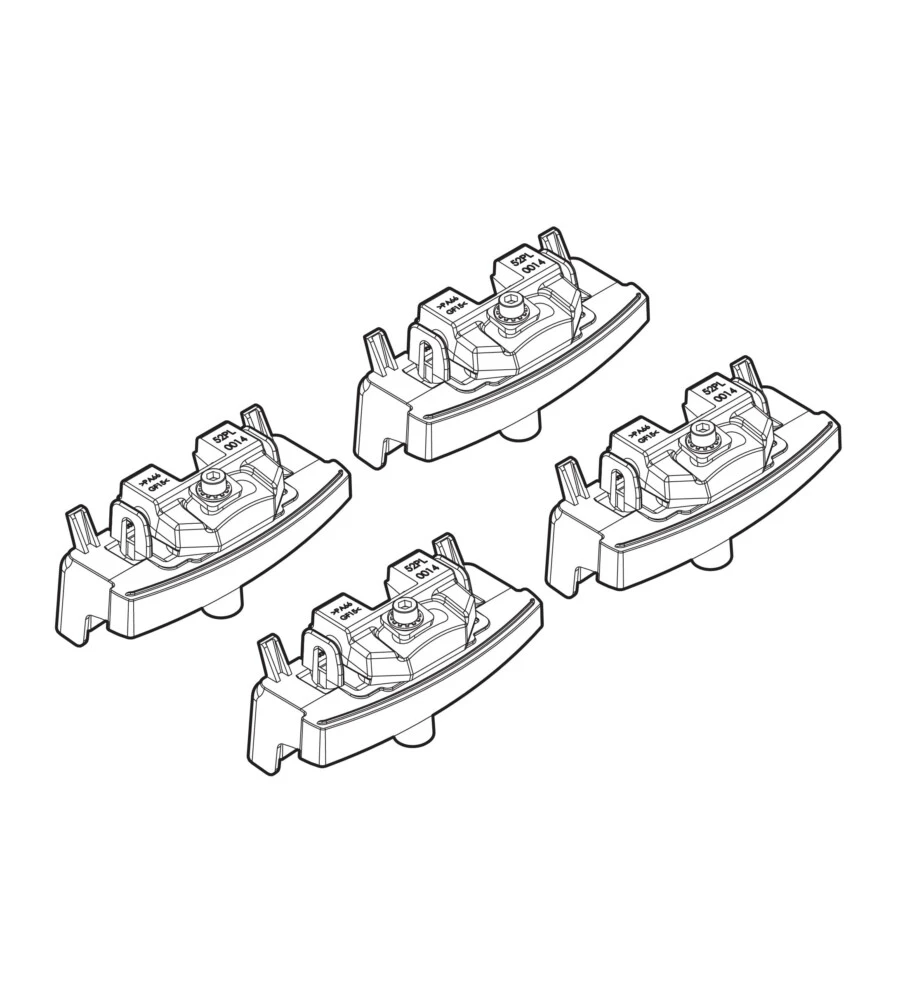 KIT ATTACCHI PER BARRE AUTO PORTATUTTO HYUNDAI I30 WAGON 12>  N21176