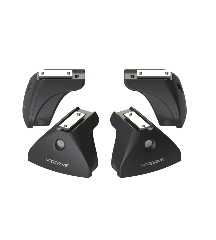 SET 4 PIEDI A PROFILO BASSO PER VETTURE CON TETTO STANDARD  N20002