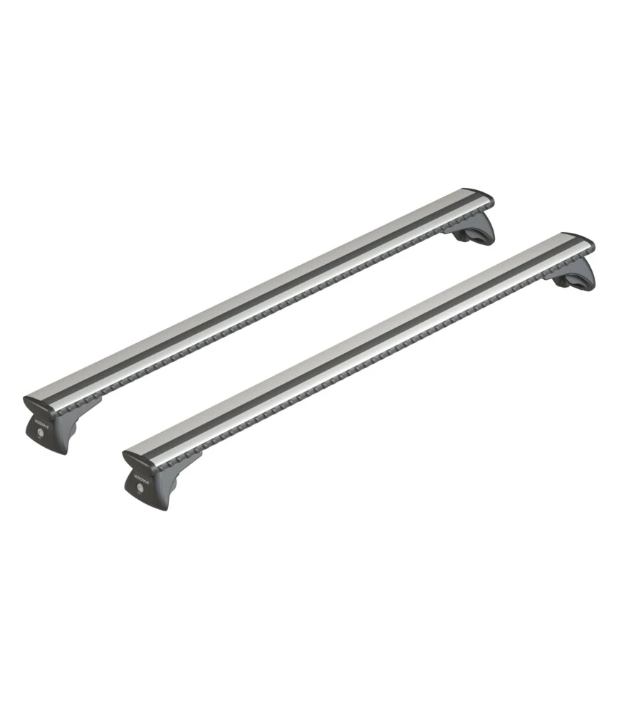 COPPIA BARRE PORTATUTTO IN ALLUMINIO SILENZIO IN-RAIL - M - 120 CM  N15105