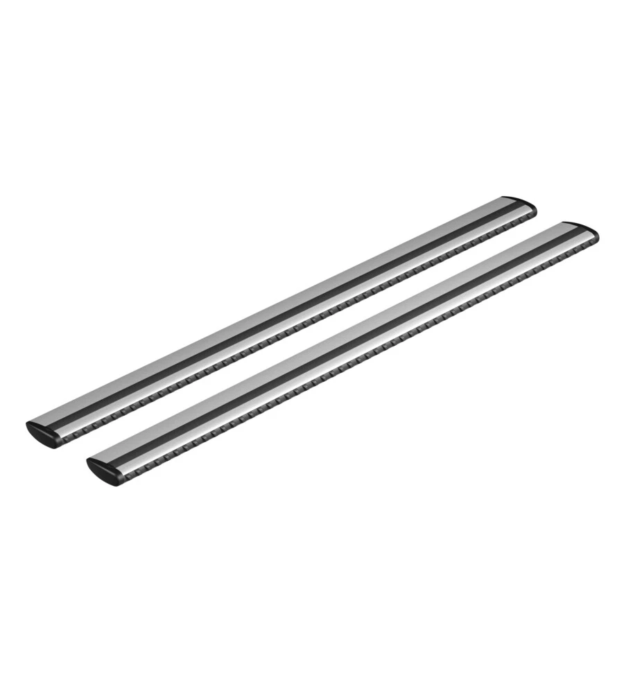 COPPIA BARRE PORTATUTTO IN ALLUMINIO SILENZIO - S - 108 CM  N15084