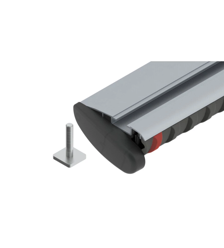 COPPIA BARRE PORTATUTTO IN ALLUMINIO SILENZIO - S - 108 CM  N15084