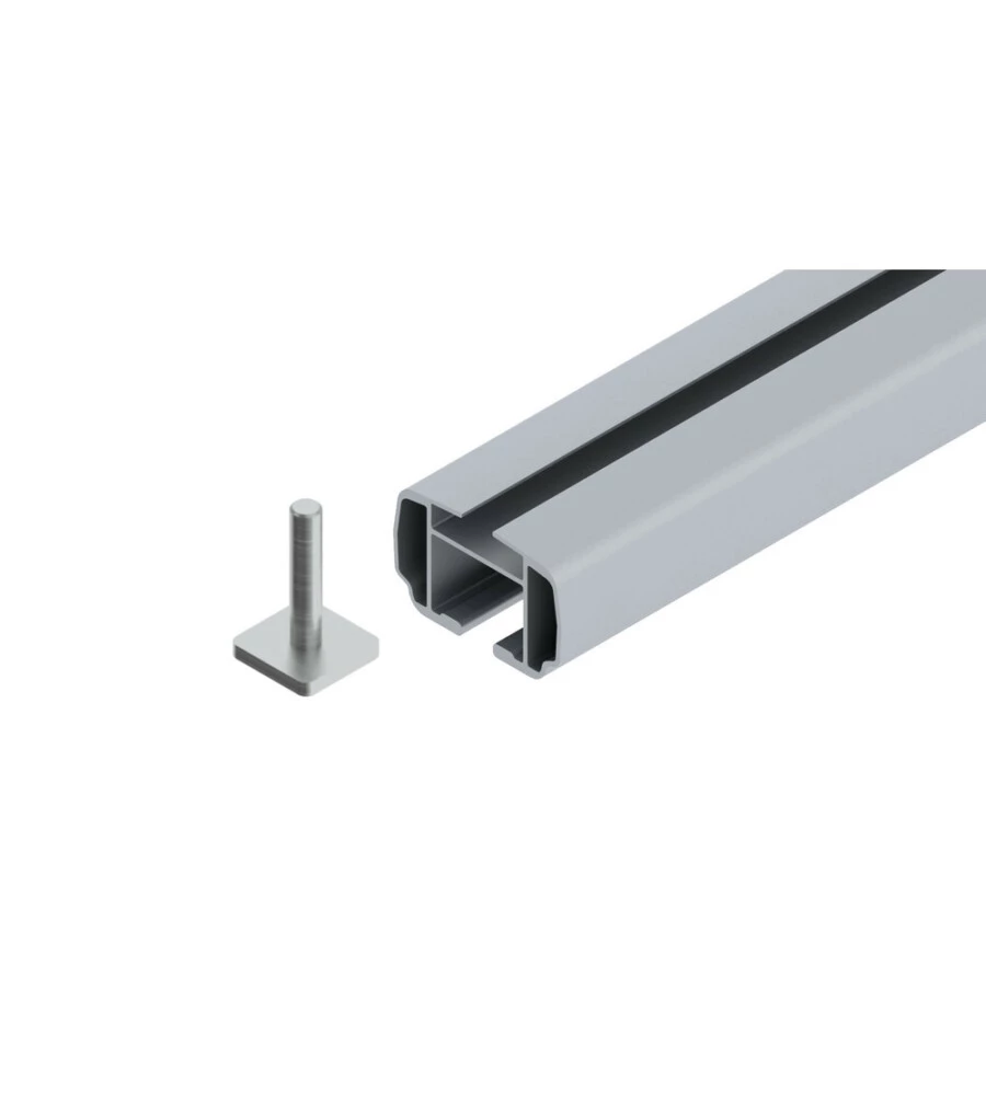 COPPIA BARRE PORTATUTTO IN ALLUMINIO HELIO - L - 127 CM  N15076