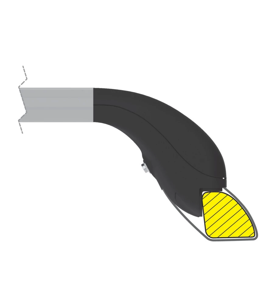 COPPIA BARRE PORTATUTTO IN ALLUMINIO YURO - S - 108 CM  N15044