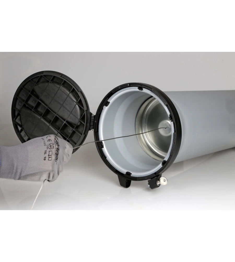 PORTATUTTO PER AUTO T400 KARGO-TUBE, 3 STAFFE - 405 CM  N11052