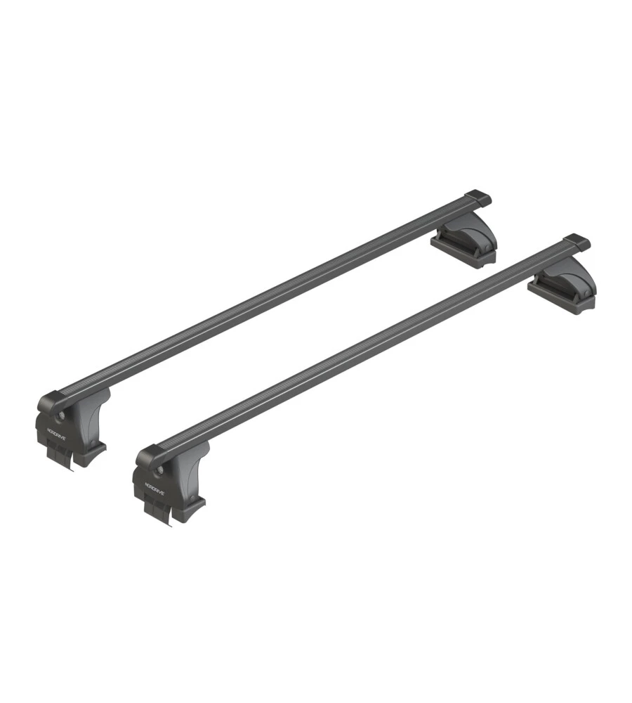 BARRE PORTATUTTO PER AUTO KIT COMPLETO NORDRIVE - EVOS LP - 041 - QUADRA M  NK041LQM