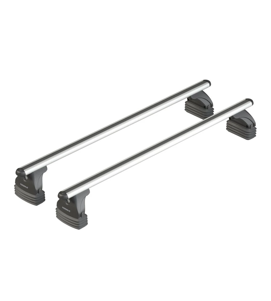 BARRE PORTATUTTO PER AUTO KIT COMPLETO NORDRIVE - EVOS LP - 044 - ALUMIA M  NK044LAM