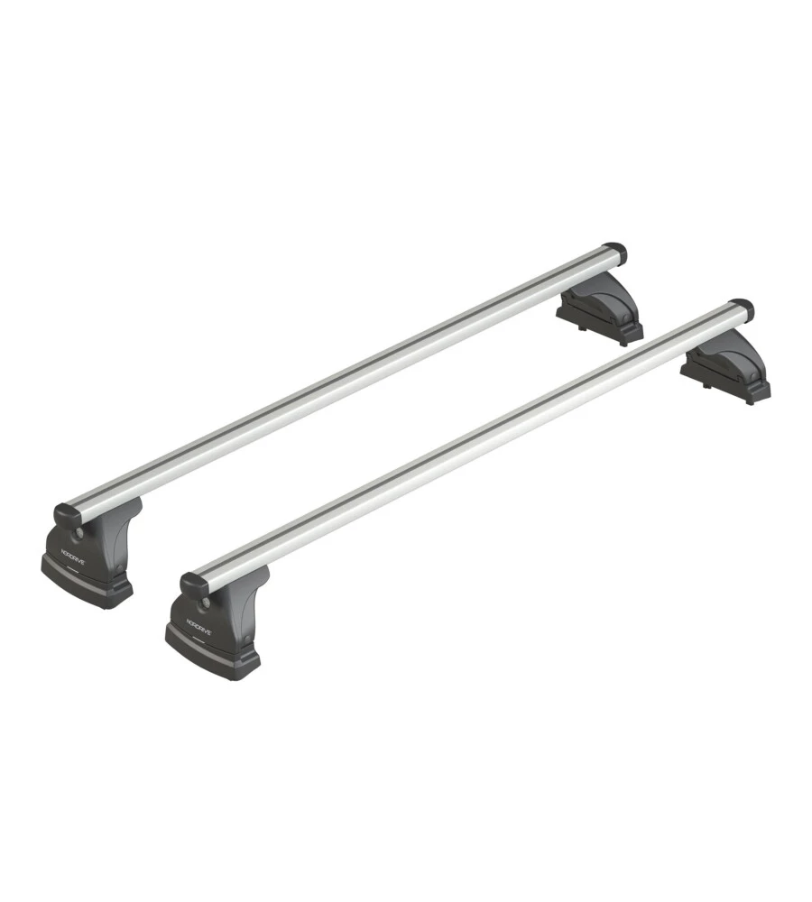 BARRE PORTATUTTO PER AUTO KIT COMPLETO NORDRIVE - EVOS LP - 109 - HELIO M  NK109LHM
