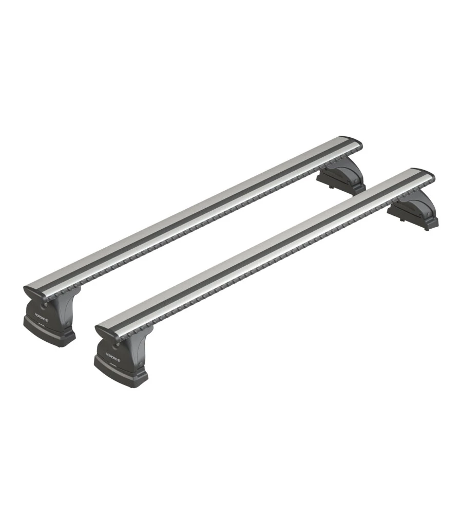 BARRE PORTATUTTO PER AUTO KIT COMPLETO NORDRIVE - EVOS LP - 155 - SILENZIO M  NK155LSM