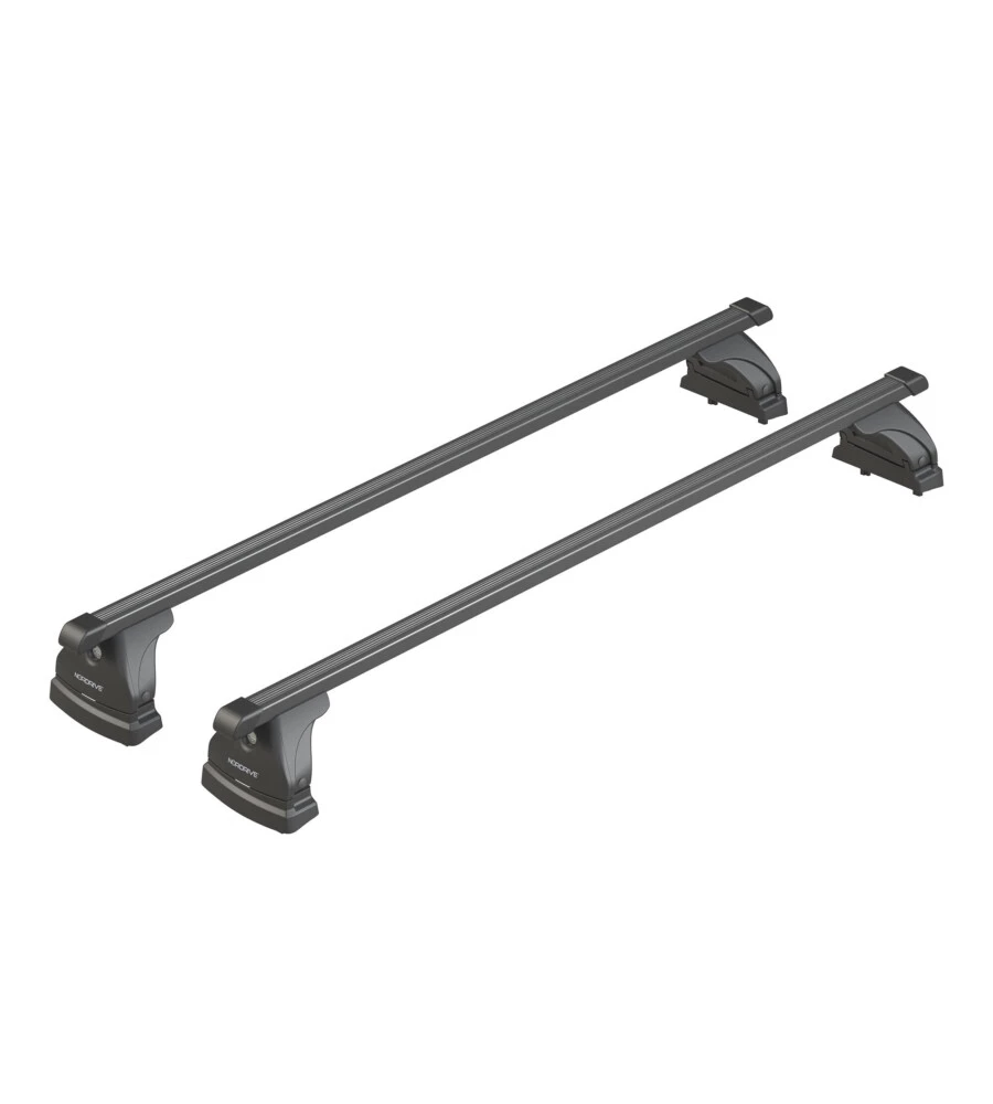 BARRE PORTATUTTO PER AUTO KIT COMPLETO NORDRIVE - EVOS LP - 188 - QUADRA M  NK188LQM