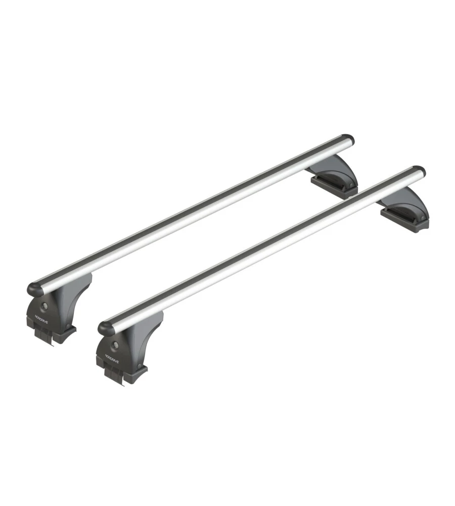 BARRE PORTATUTTO PER AUTO KIT COMPLETO NORDRIVE - 009 - ALUMIA L  NK009EAL