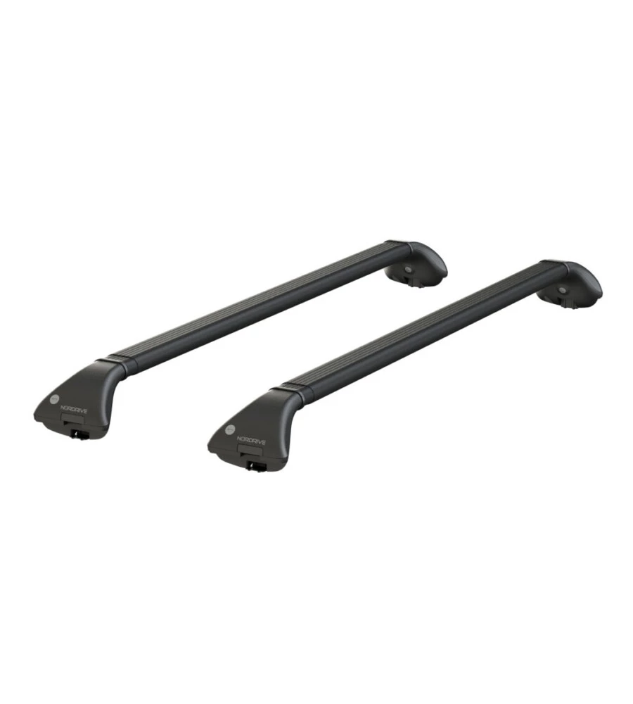 BARRE PORTATUTTO PER AUTO KIT COMPLETO NORDRIVE - 416 - SNAP STEEL L  NK416SSL