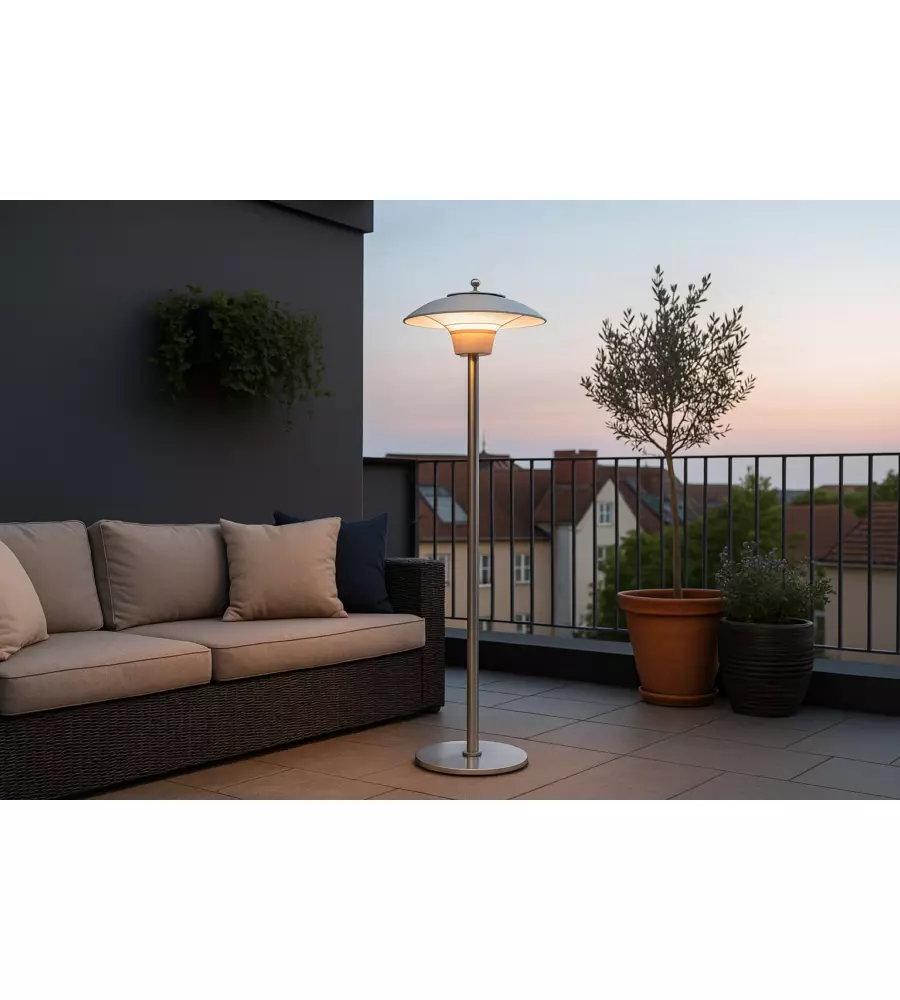 RISCALDATORE INFRAROSSI A PIANTANA RUBY MODELLO PATIO RP-1500