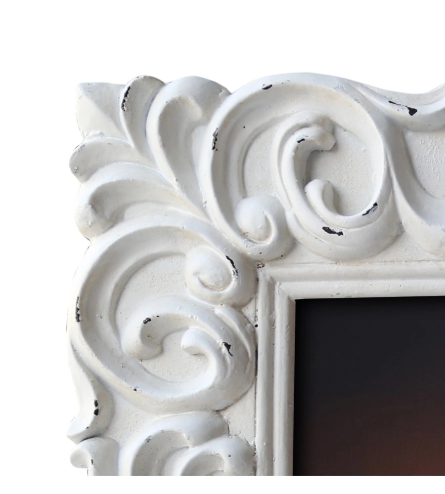 CAMINO ELETTRICO DA PARETE "CHIC" BIANCO - 1800 W