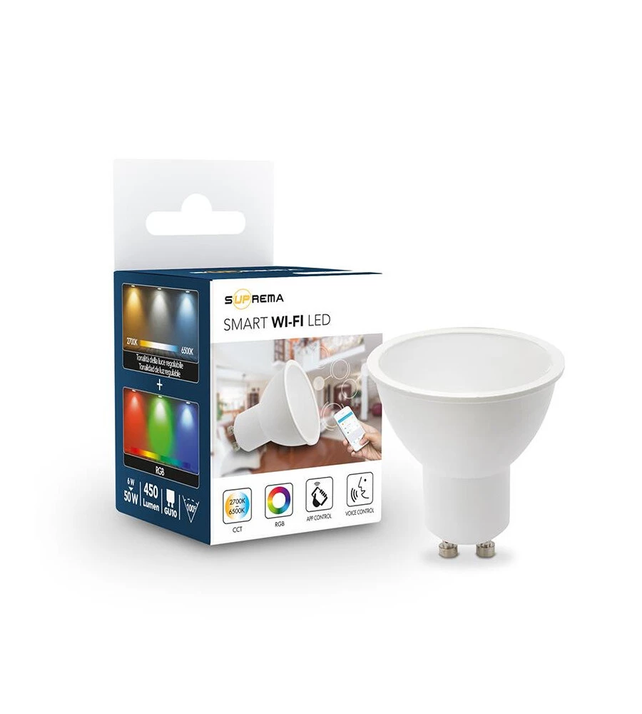 FARETTO SMART RGB+CCT, 50W GU10