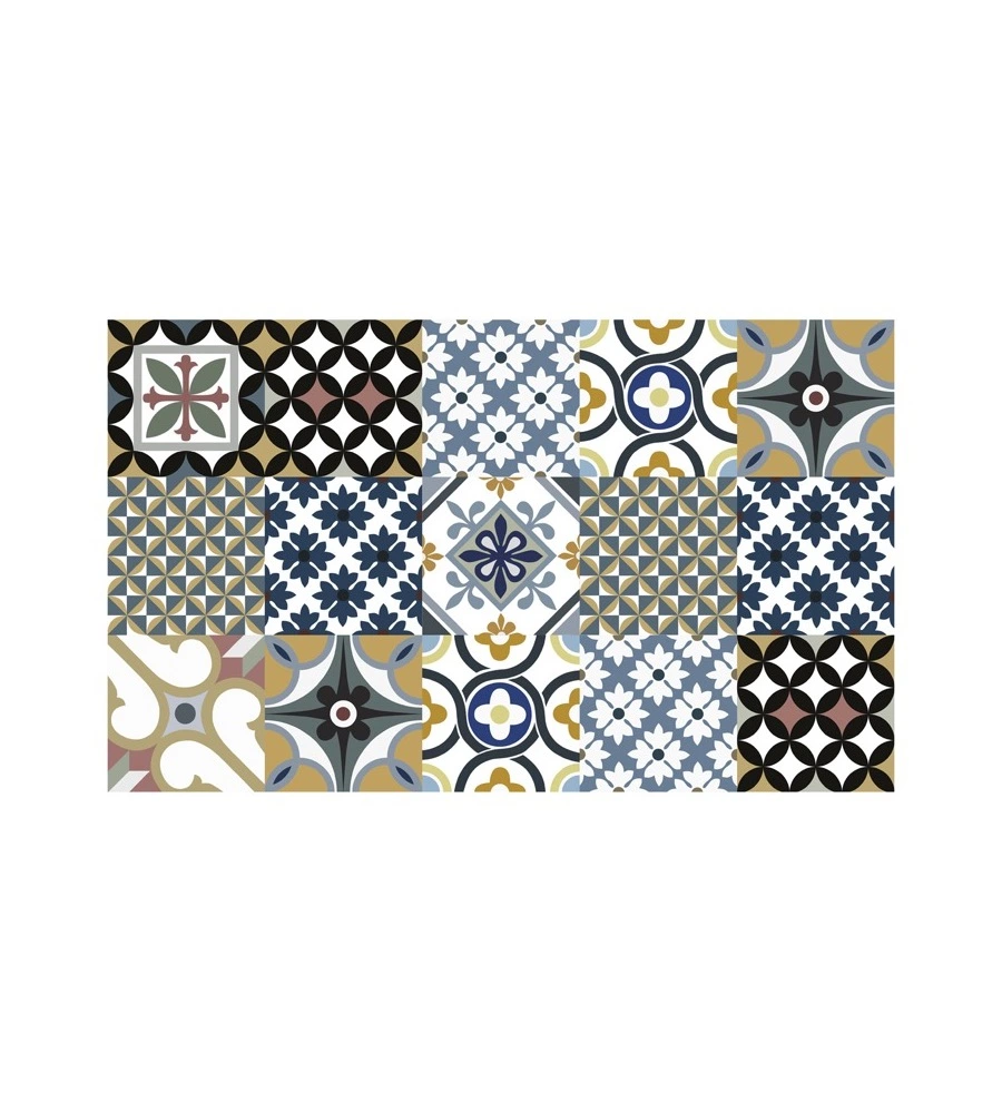 TAPPETO VINILICO STAMPATO "IDRAULICO", 45X75 CM