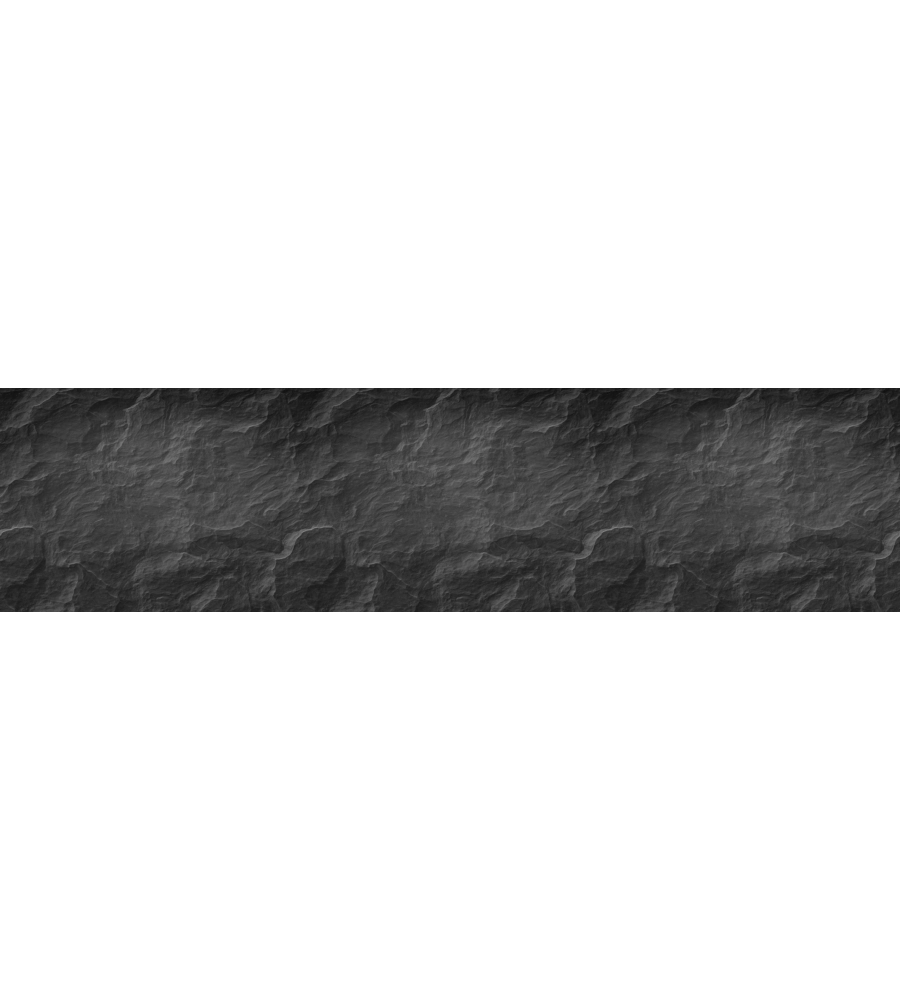 PARASCHIZZI ADESIVO IN PVC PIETRA NERA, 260X60 CM