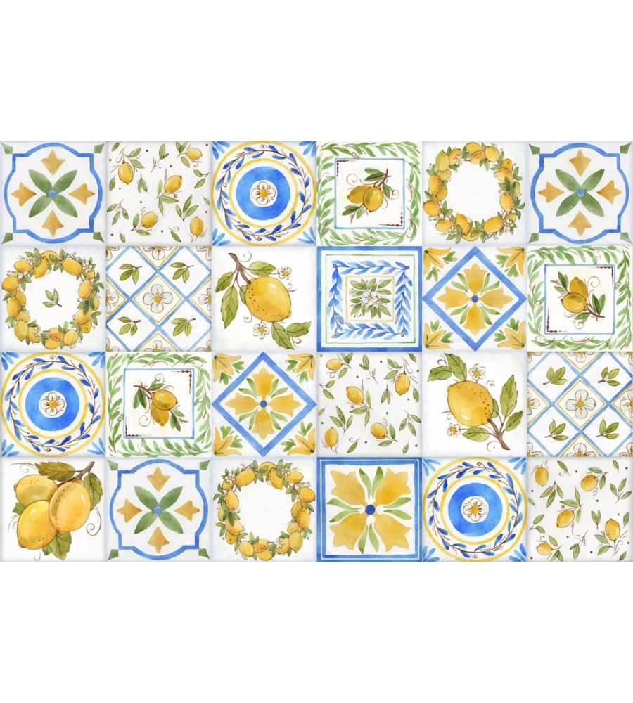 PARASCHIZZI IN ALLUMINIO "LEMON", 48X72 CM