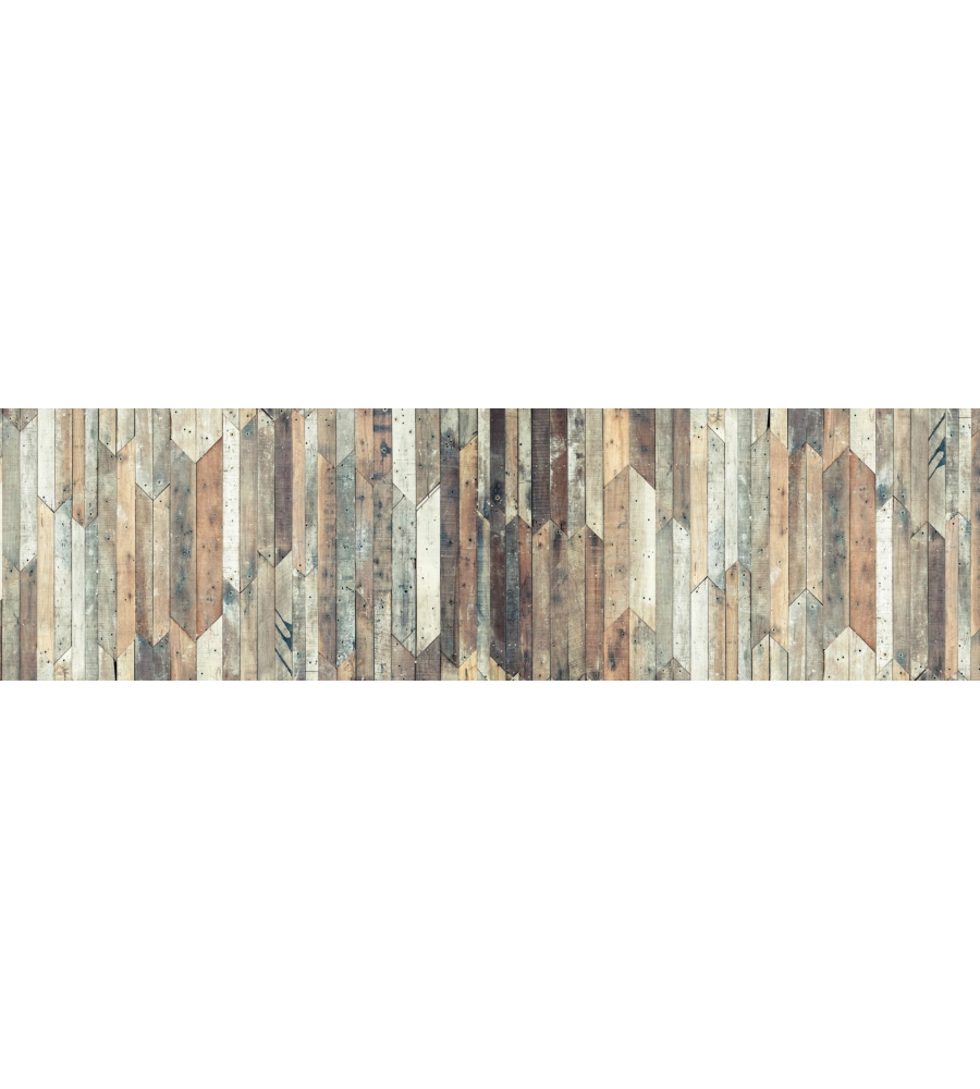 RUNNER IN VINILE VINTAGE WOOD, 50X180 CM