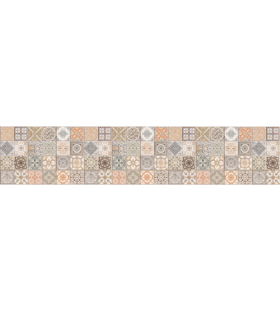 RUNNER IN VINILE PERSIAN TILES, 50X240 CM