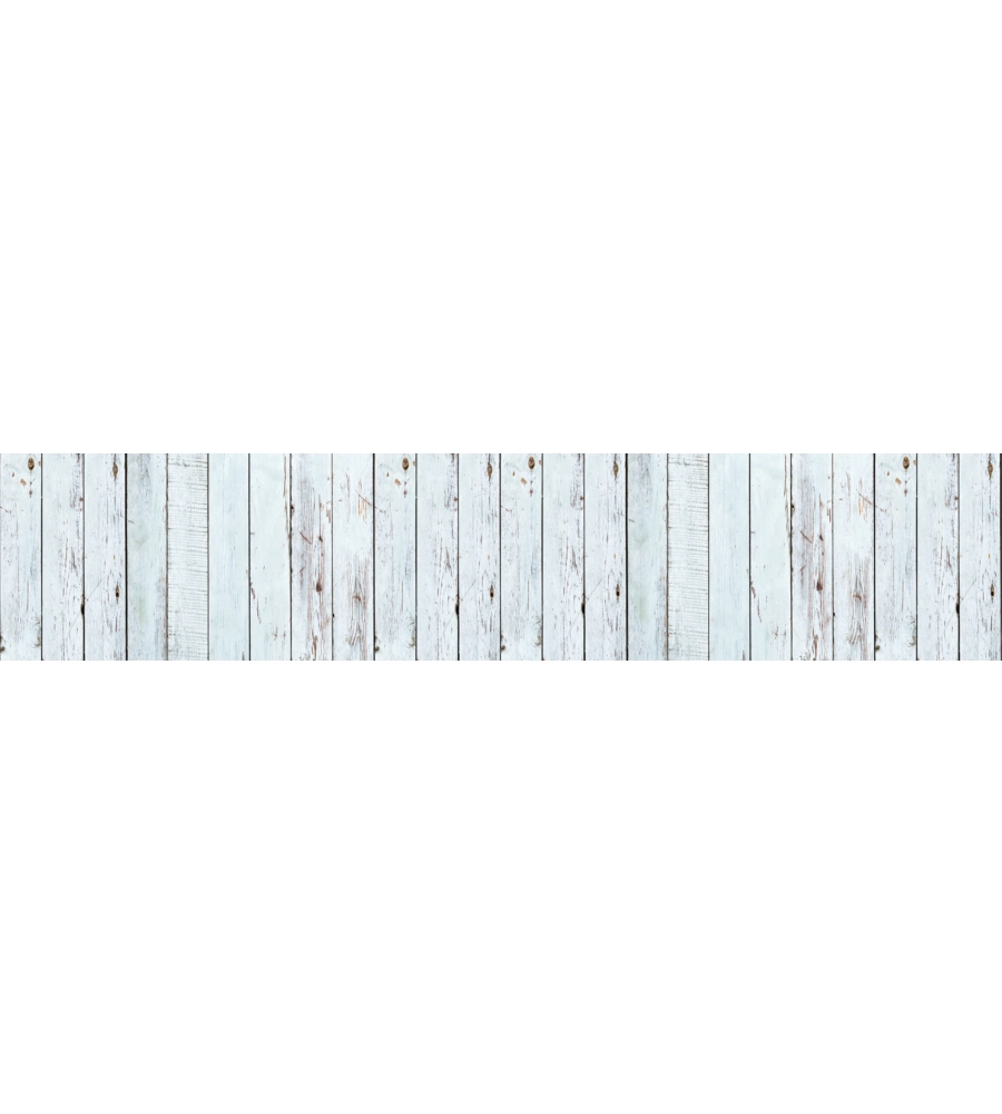 RUNNER IN VINILE WHITE WOOD, 50X240 CM