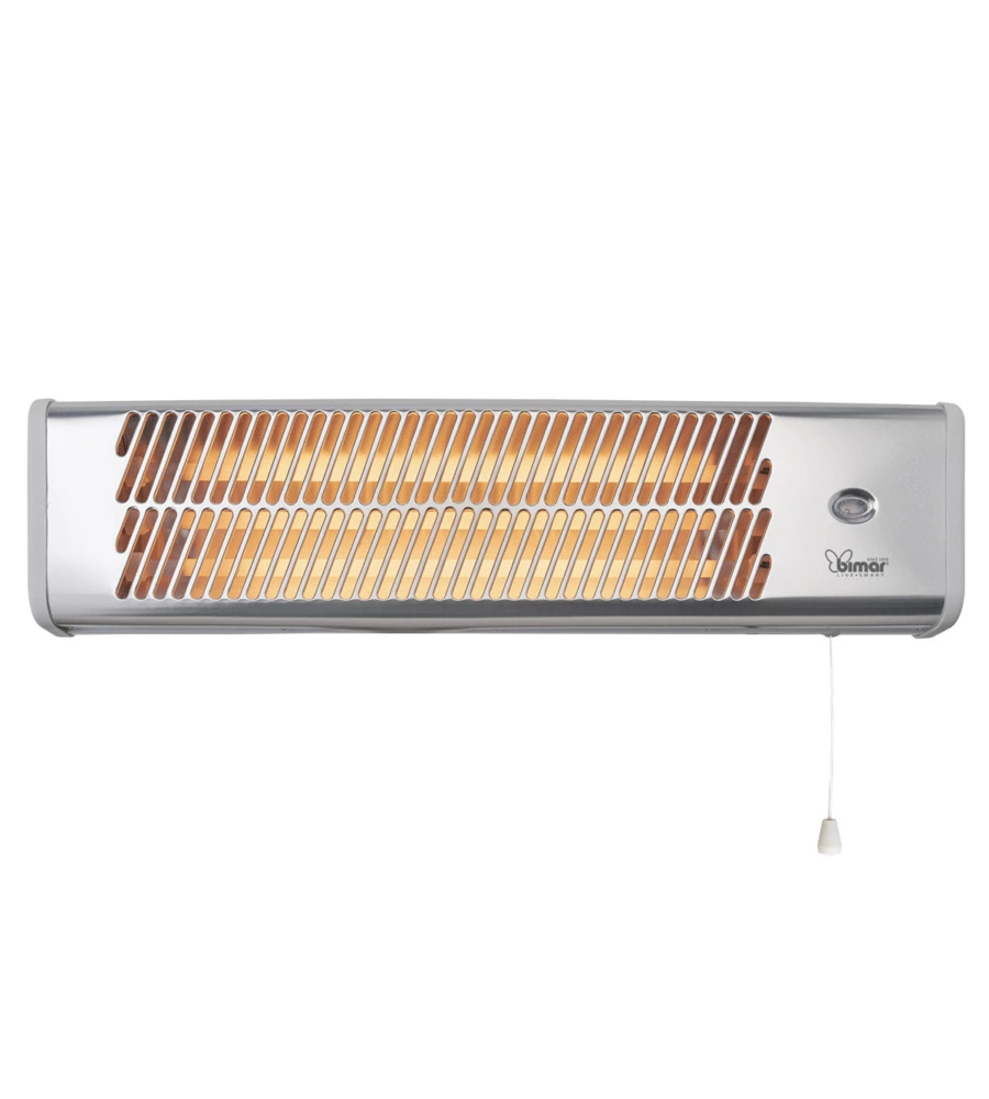 STUFA AL QUARZO A PARETE BIMAR "HR312" 1500W