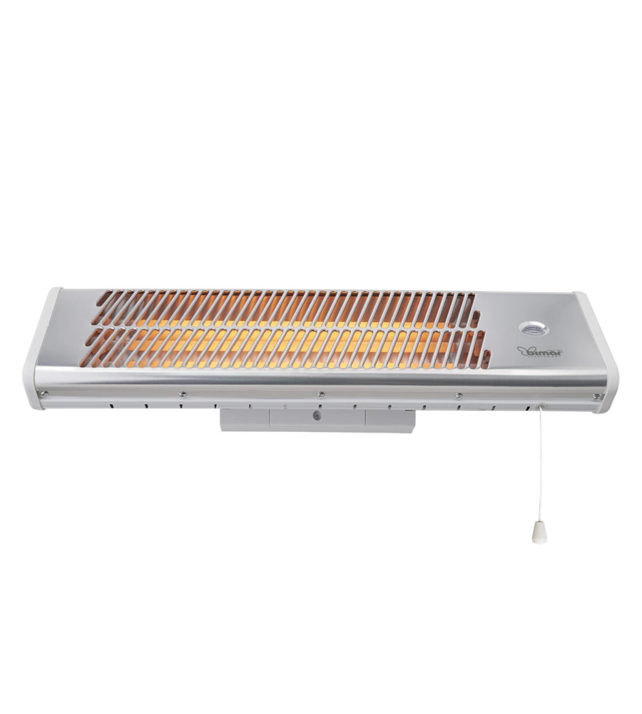 STUFA AL QUARZO A PARETE BIMAR "HR312" 1500W