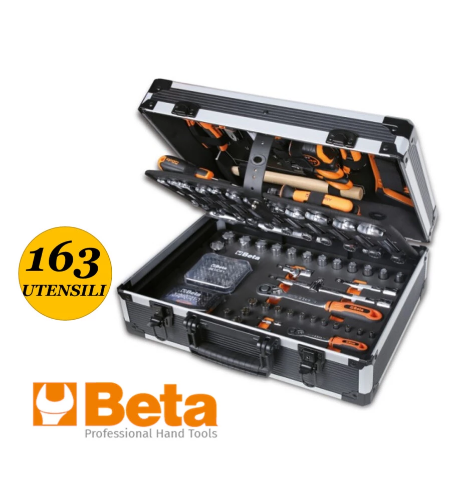 VALIGIA COMPLETA DI 163 UTENSILI BETA 2056E