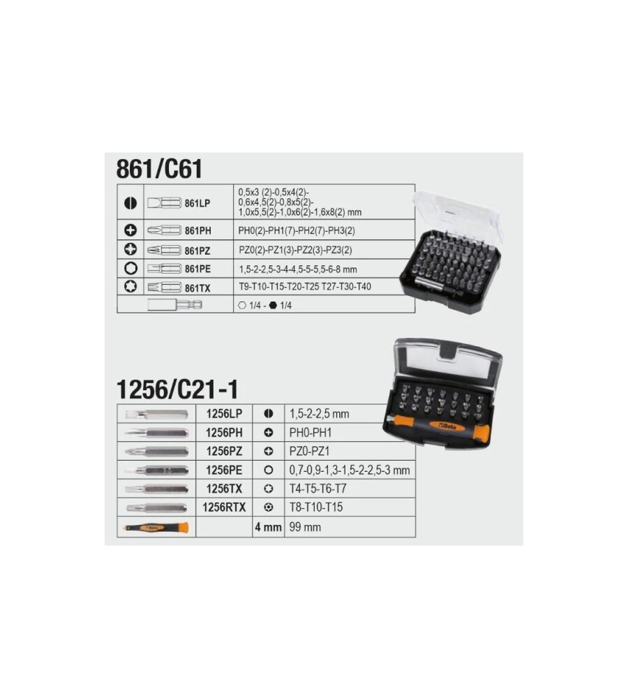 VALIGIA COMPLETA DI 163 UTENSILI BETA 2056E