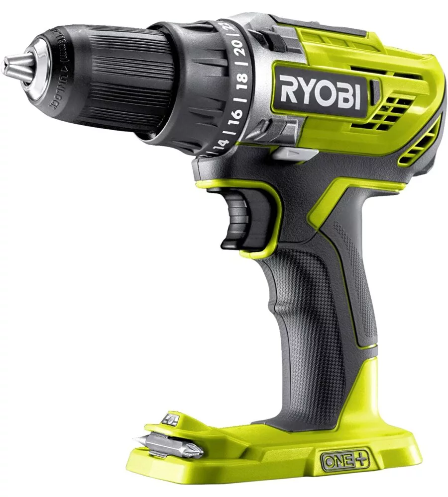 TRAPANO AVVITATORE A BATTERIA RYOBI "R18DD3-0" 18V, SOLO CORPO MACCHINA