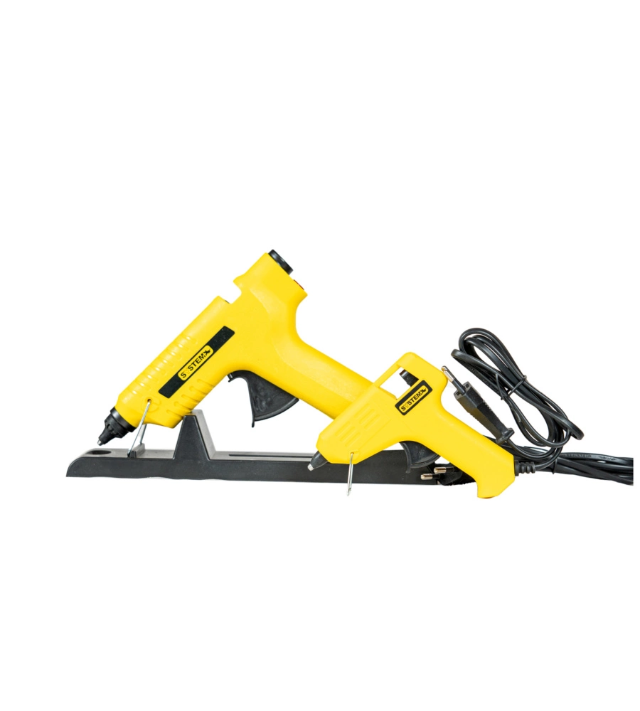 2 PISTOLE COLLA A CALDO 10 E 8 W CON VALIGETTA - SYSTEM+