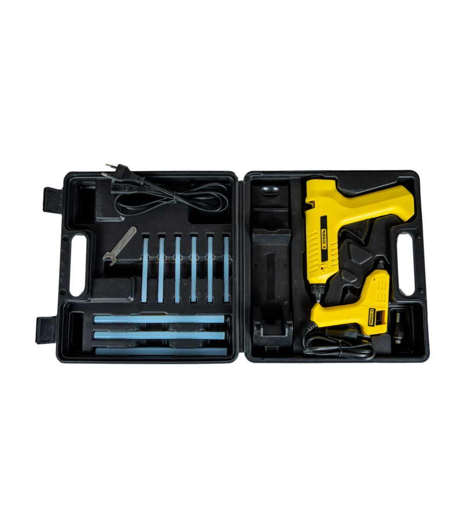 2 PISTOLE COLLA A CALDO 10 E 8 W CON VALIGETTA - SYSTEM+