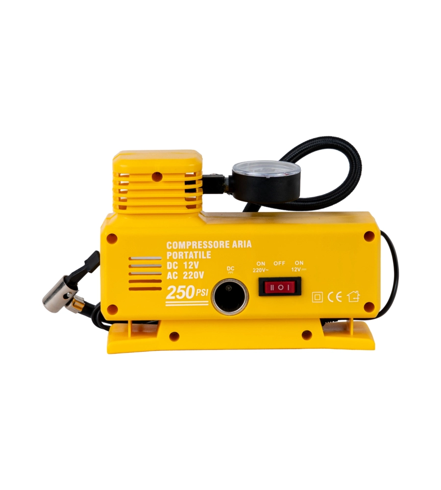 COMPRESSORE ARIA PORTATILE SYSTEM+ 12V/220V