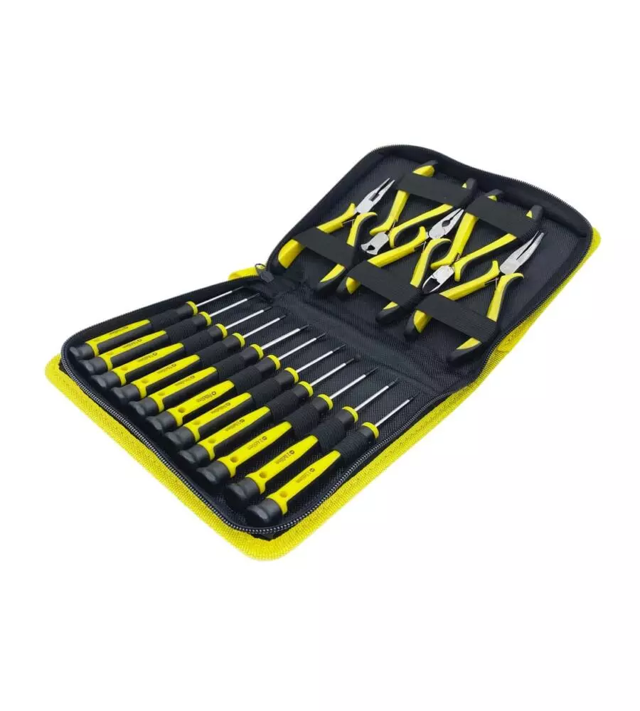 SET UTENSILI E PINZE DI PRECISIONE
