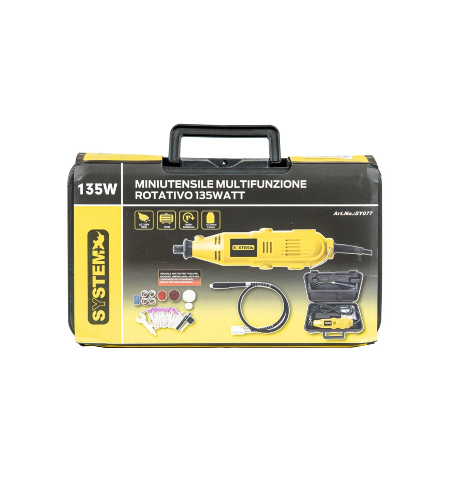 MINI UTENSILE ROTATIVO 135 W - SYSTEM +