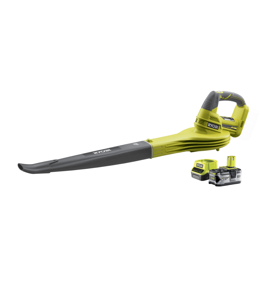SOFFIATORE A BATTERIA RYOBI "RBL1820S40F" 18V, BATTERIA 4.0AH INCLUSA