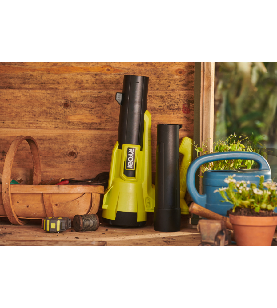 SOFFIATORE A BATTERIA RYOBI "RY18BLA" 18V, SOLO CORPO MACCHINA