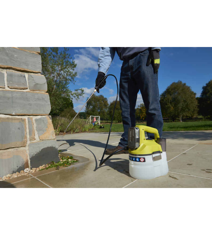 NEBULIZZATORE A BATTERIA RYOBI "OWS1880" 3.5 LITRI 18V , SOLO CORPO MACCHINA
