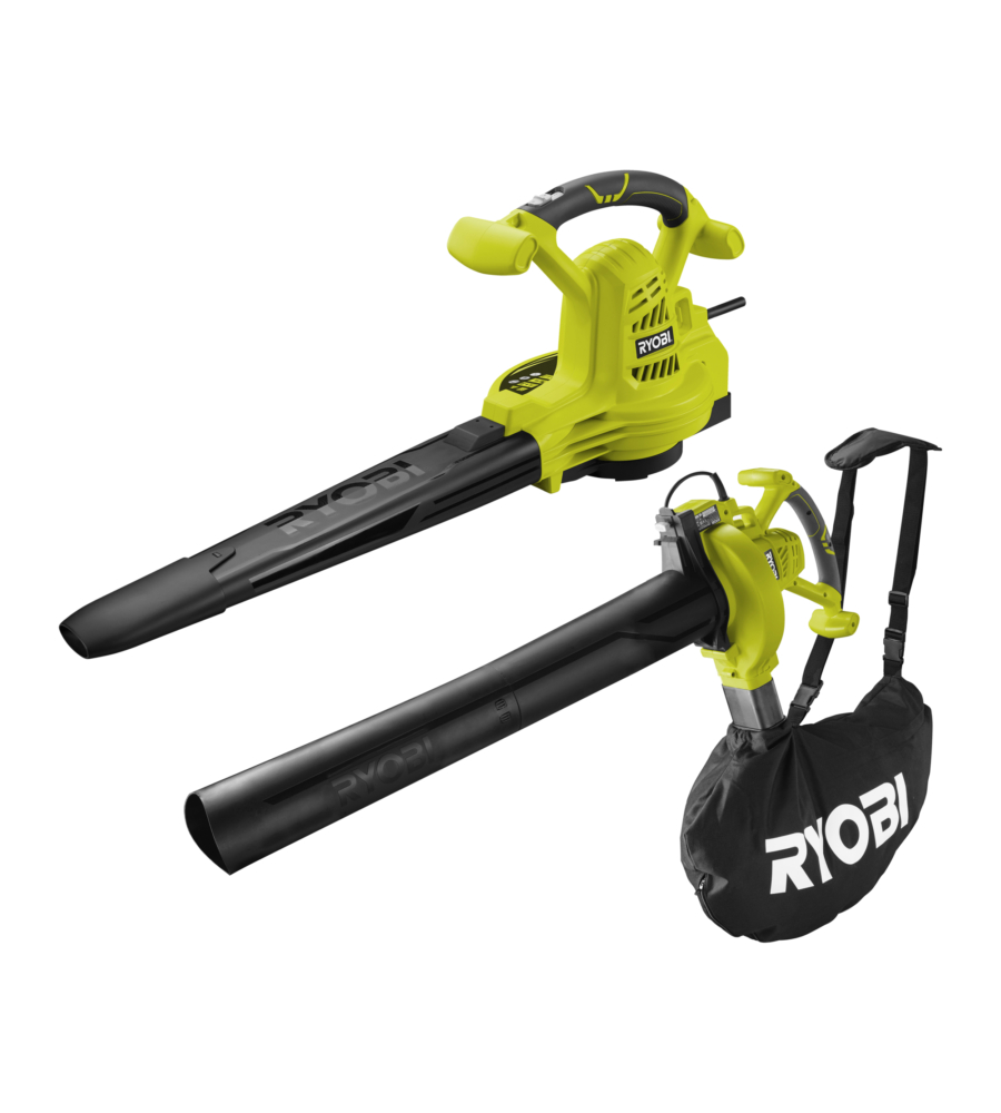 ASPIRATORE SOFFIATORE ELETTRICO RYOBI RBV2800CSV 2800W