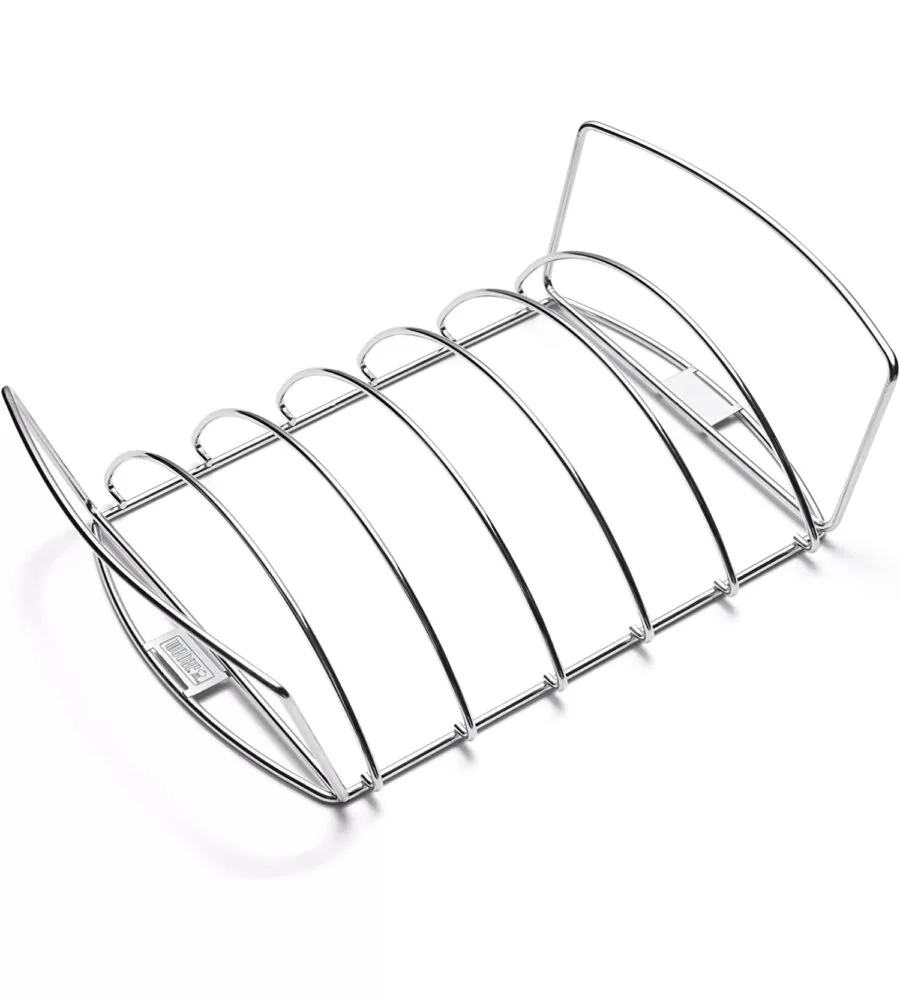 SUPPORTO DI COTTURA COSTINE E ARROSTI WEBER PER BARBECUE  39X27 CM