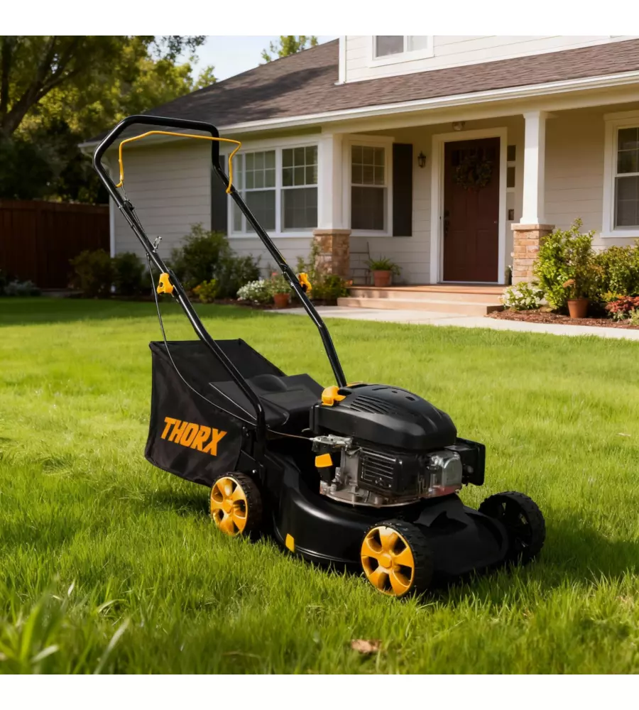 TAGLIAERBA A SCOPPIO A SPINTA THORX "TXS079" TAGLIO 41 CM 4T 79,6 CC