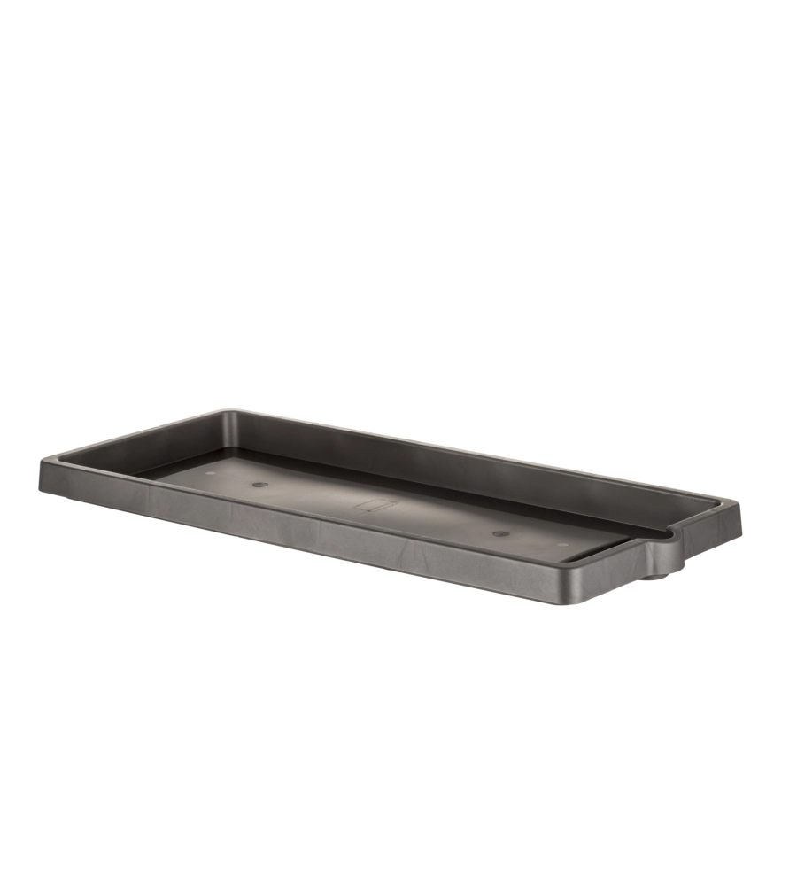 SOTTOVASO IN RESINA CON DECORO EFFETTO LEGNO, 80 CM