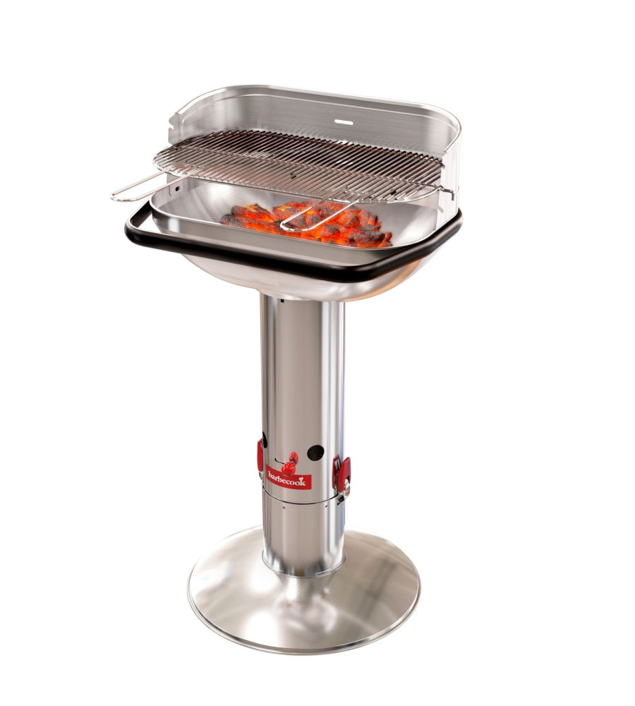 BARBECUE A CARBONELLA BARBECOOK "LOEWY 55" IN ACCIAIO INOX 55X33 CM
