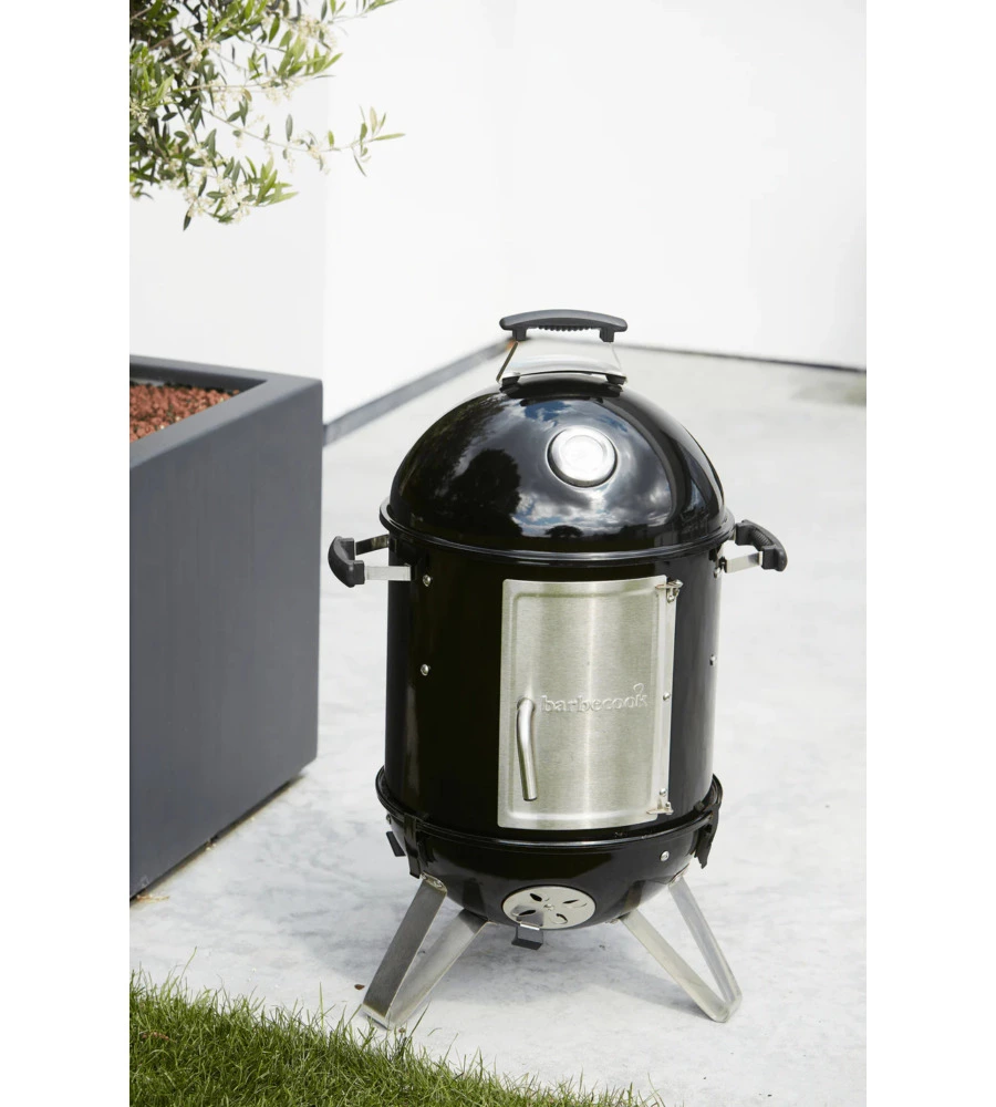 BARBECUE A CARBONELLA AFFUMICATORE BARBECOOK "SMOKER OSCAR M" Ø 44 CM