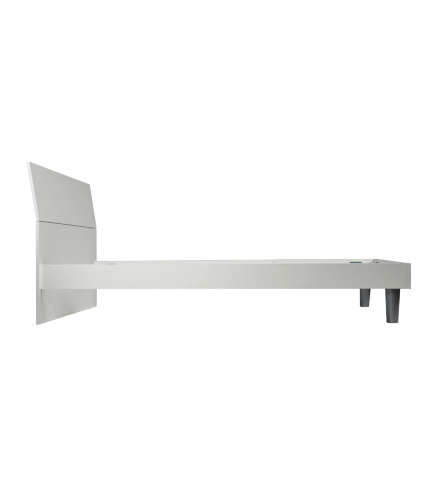 LETTO SINGOLO "GIOTTO" BIANCO 89,5X205X88 CM