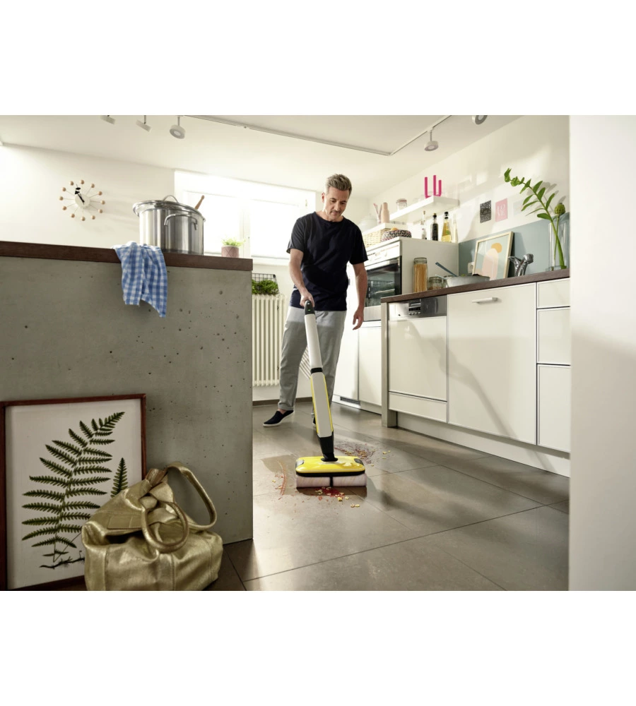 LAVAPAVIMENTI FC7 QUATTRO RULLI CORDLESS A BATTERIA - KARCHER