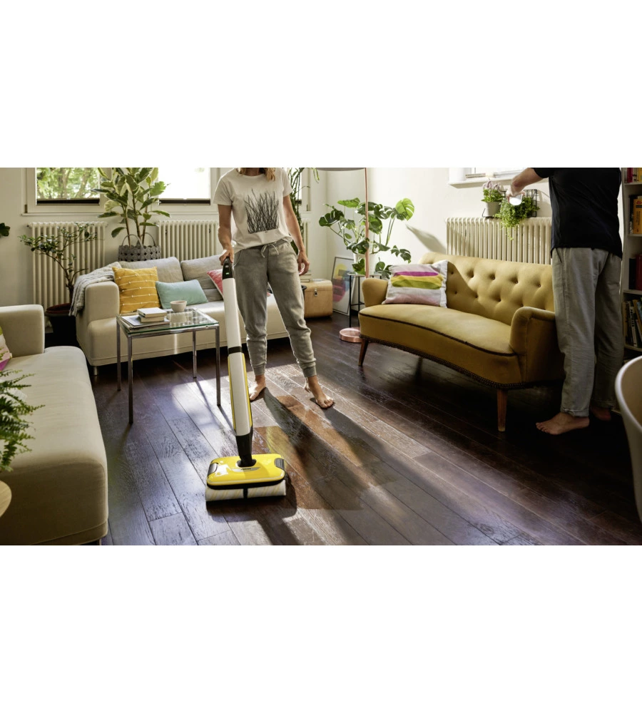 LAVAPAVIMENTI FC7 QUATTRO RULLI CORDLESS A BATTERIA - KARCHER