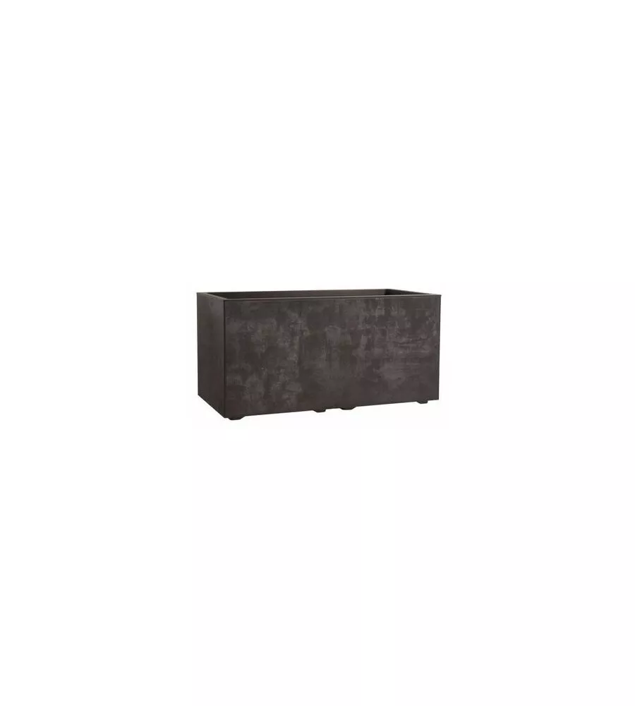 FIORIERA MILLENNIUM MARRONE - RETTANGOLARE 59X25 CM - DEROMA