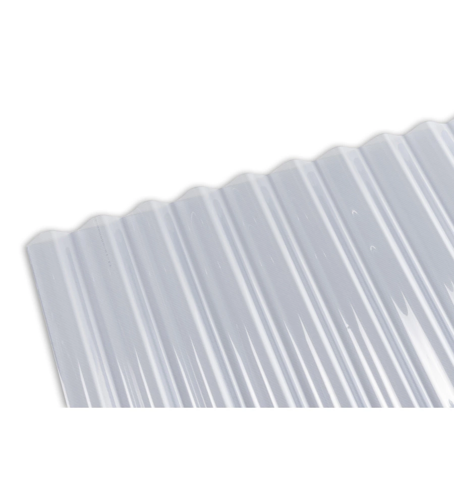 LASTRA ONDULATA POLIKRIL LIGHT ONDA "76/18" SP. 0,5 MM, 90X120 CM
